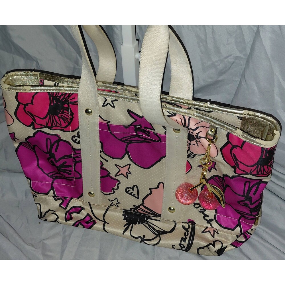 Coach Poppy Medium Rose Tote